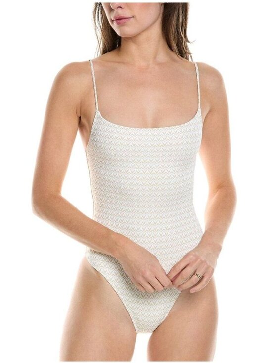 SOLID & STRIPED Other - NWT Solid & Striped The Renna Ecru Gold One Piece Swimsuit Size XS $248 [jb]